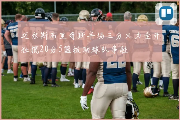 迈尔斯布里奇斯半场三分火力全开独揽20分5篮板助球队争胜